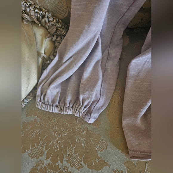 NWOT Lucky Brand embroidered blouse in rosewood - Picture 7 of 13